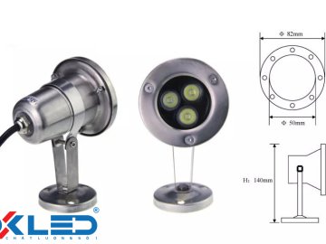 Âm nước chân đế 3W 