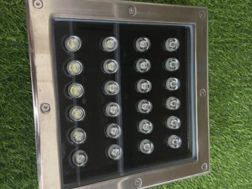 Đèn âm đất vuông 36w