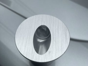 Đèn âm cầu thang mặt nhôm phay tròn