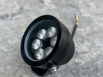 Đèn chiếu cây ly đen 6w